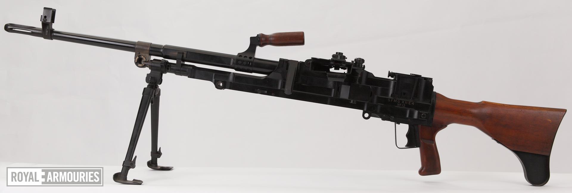 Centrefire automatic machine gun - SFMG Experimental Turpin X11E4