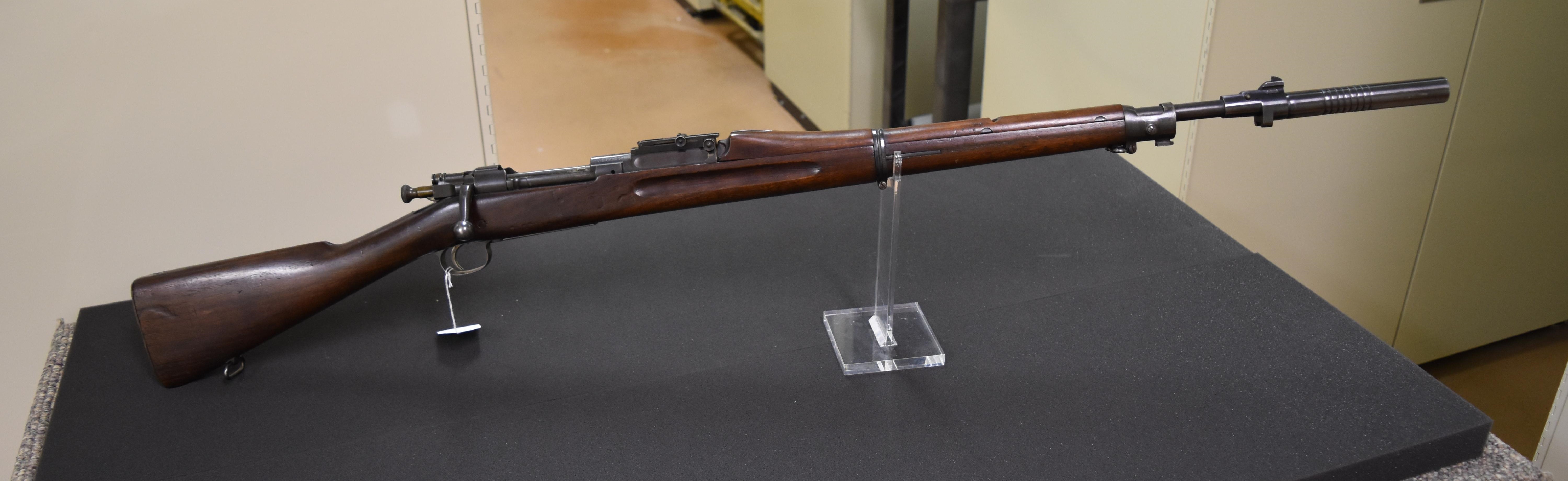 M1903 Springfield with a Maxim Silencer