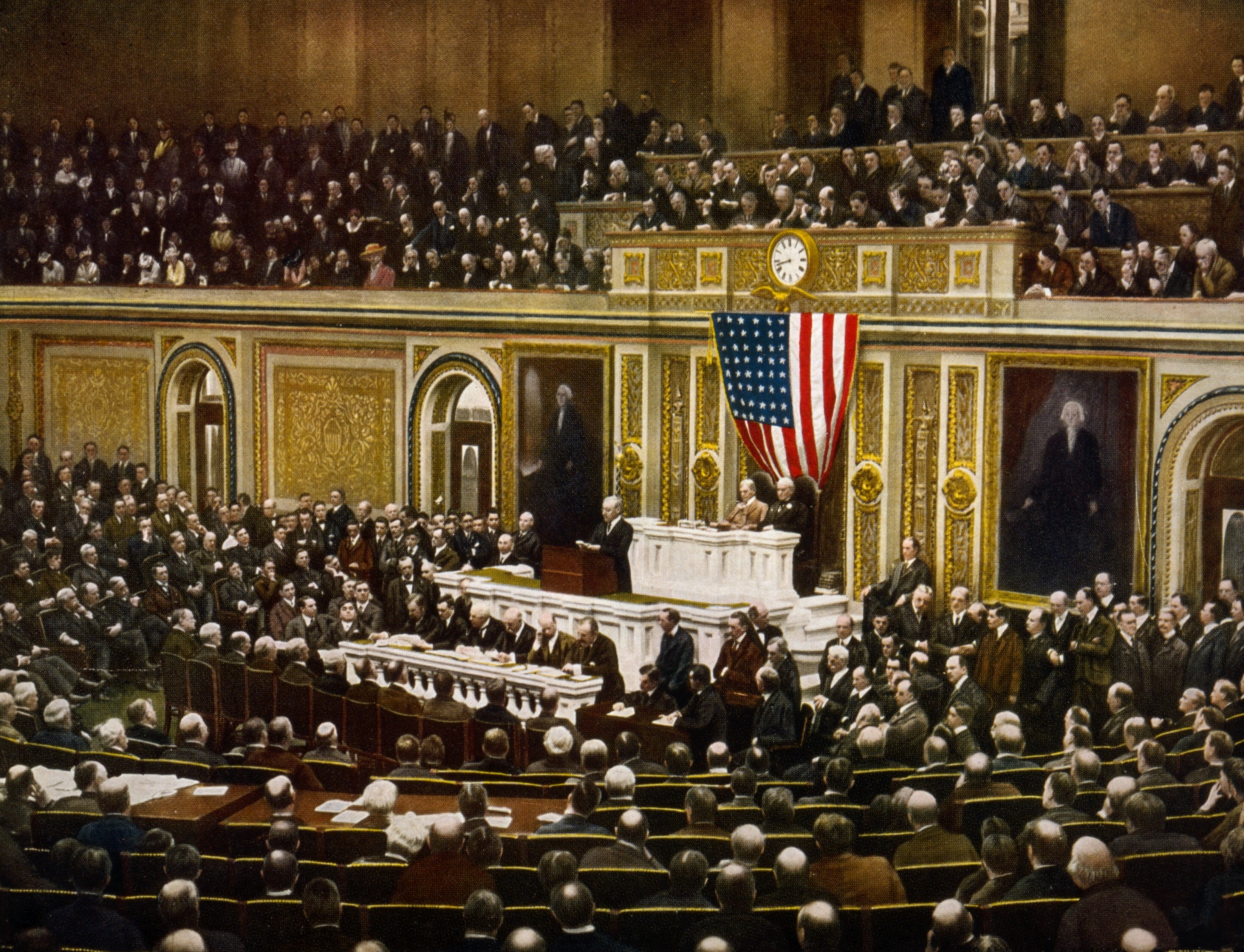 Wilson declaration of war