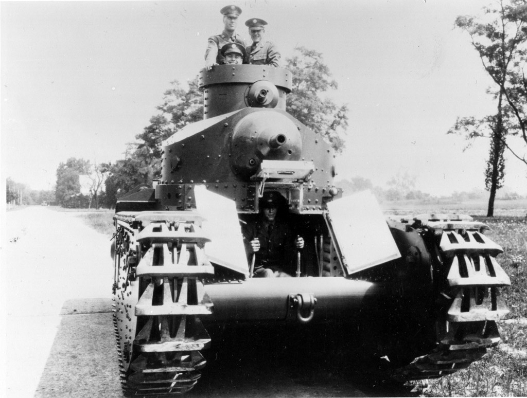 An M1921 Medium Tank (US National Archives)
