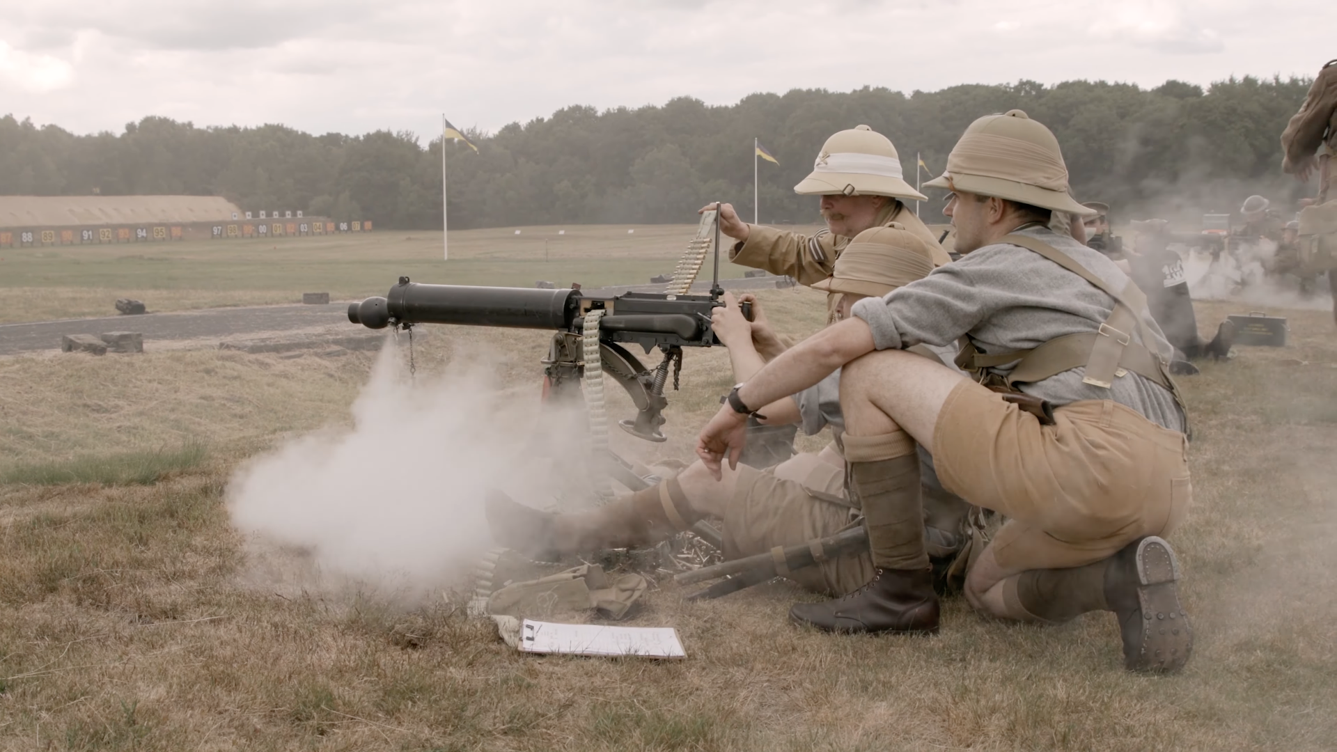 Vickers 16 16 Vickers Machine Guns in Action – Commemorating the Legacy of the ...